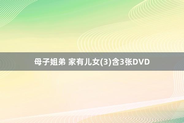 母子姐弟 家有儿女(3)含3张DVD