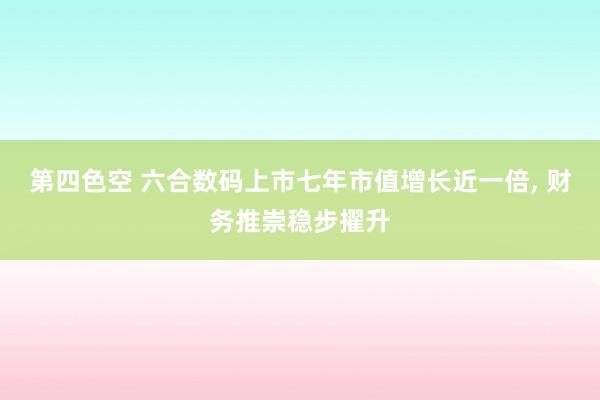 第四色空 六合数码上市七年市值增长近一倍, 财务推崇稳步擢升
